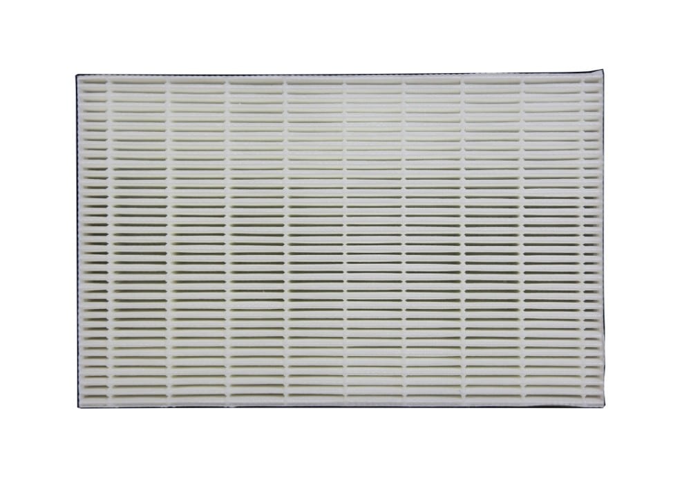 The HEPA Filter | A5248 features a rectangular shape with a white, grid-like mesh pattern and a slim dark border, displayed against a white background.
