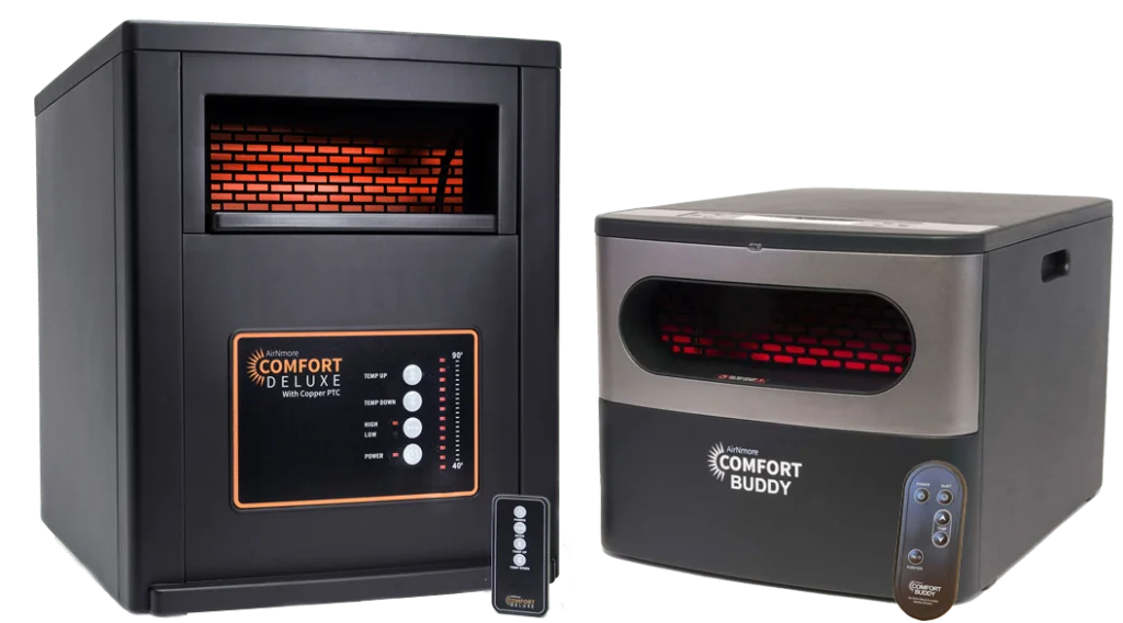 Comfort Deluxe and Comfort Buddy Infrared Heaters